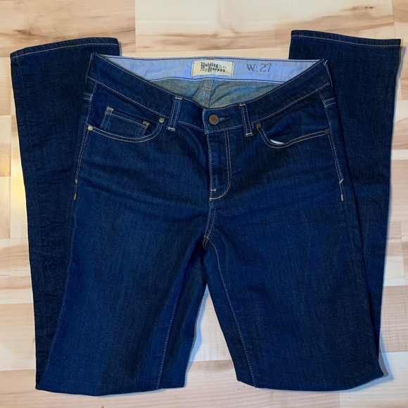 HOLDING HORSES ANTHROPOLOGIE STRAIGHT LEG STRETCH DENIM JEANS
SIZE 27 - Picture 5 of 11